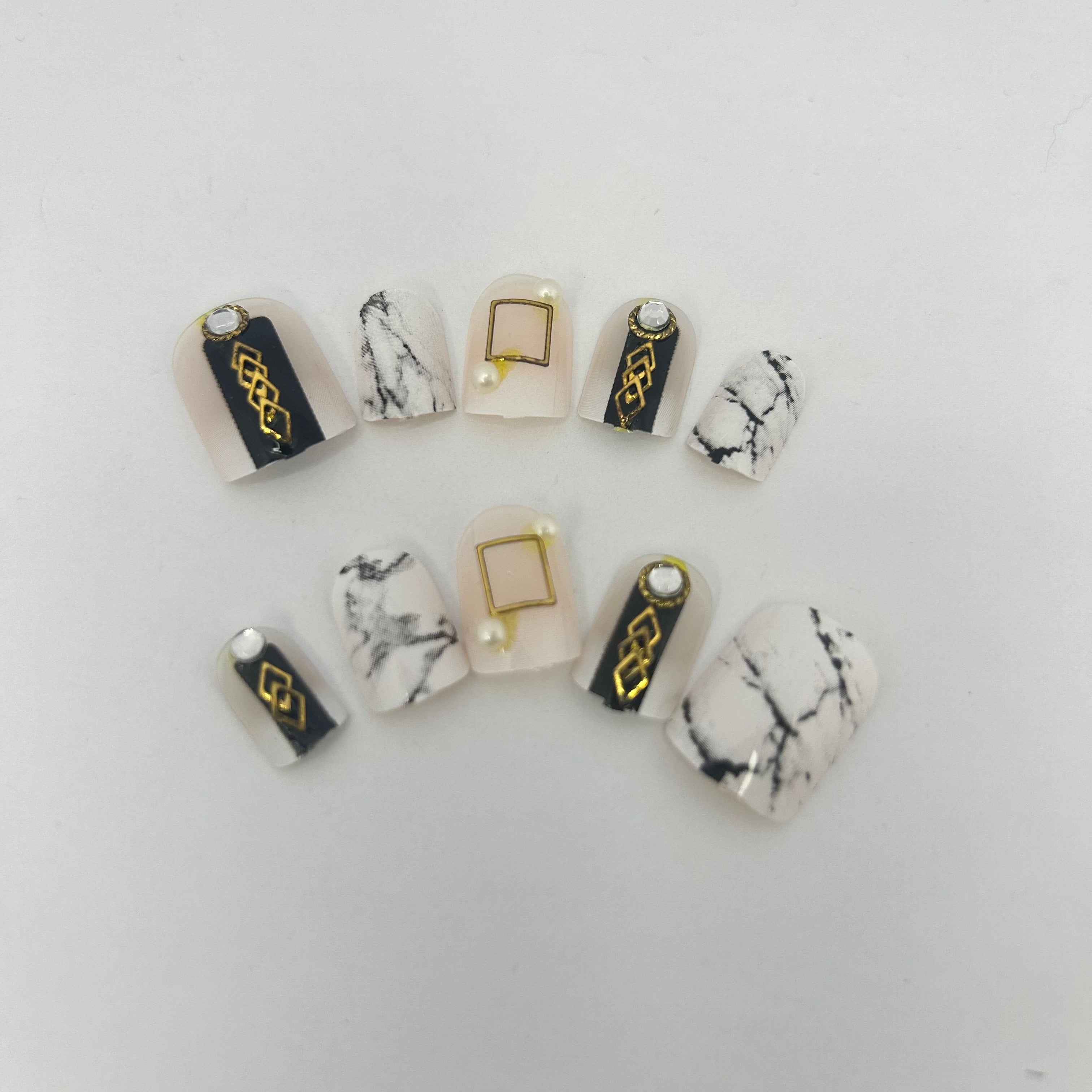 Square Sparkling Stone