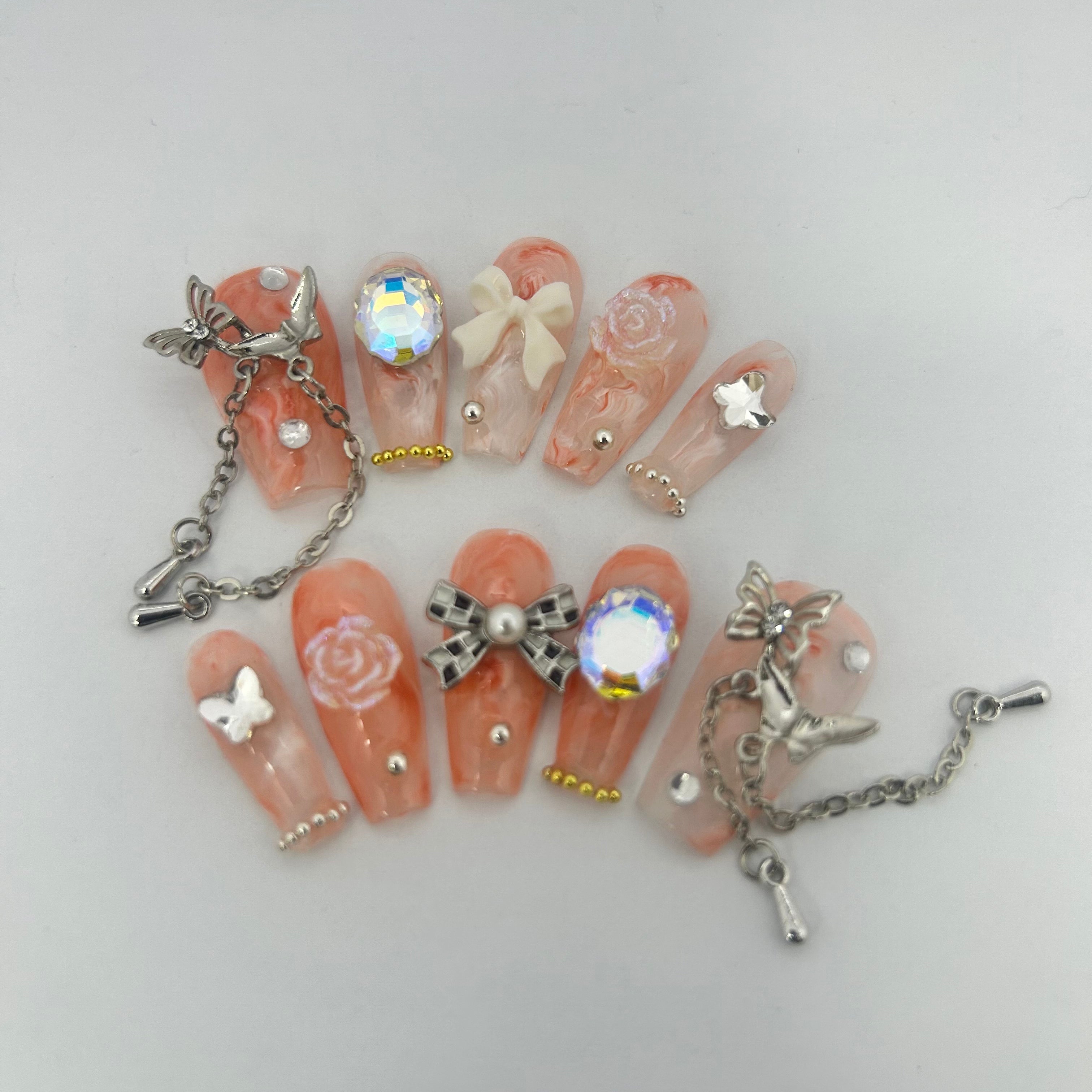 Double Butterfly with chain