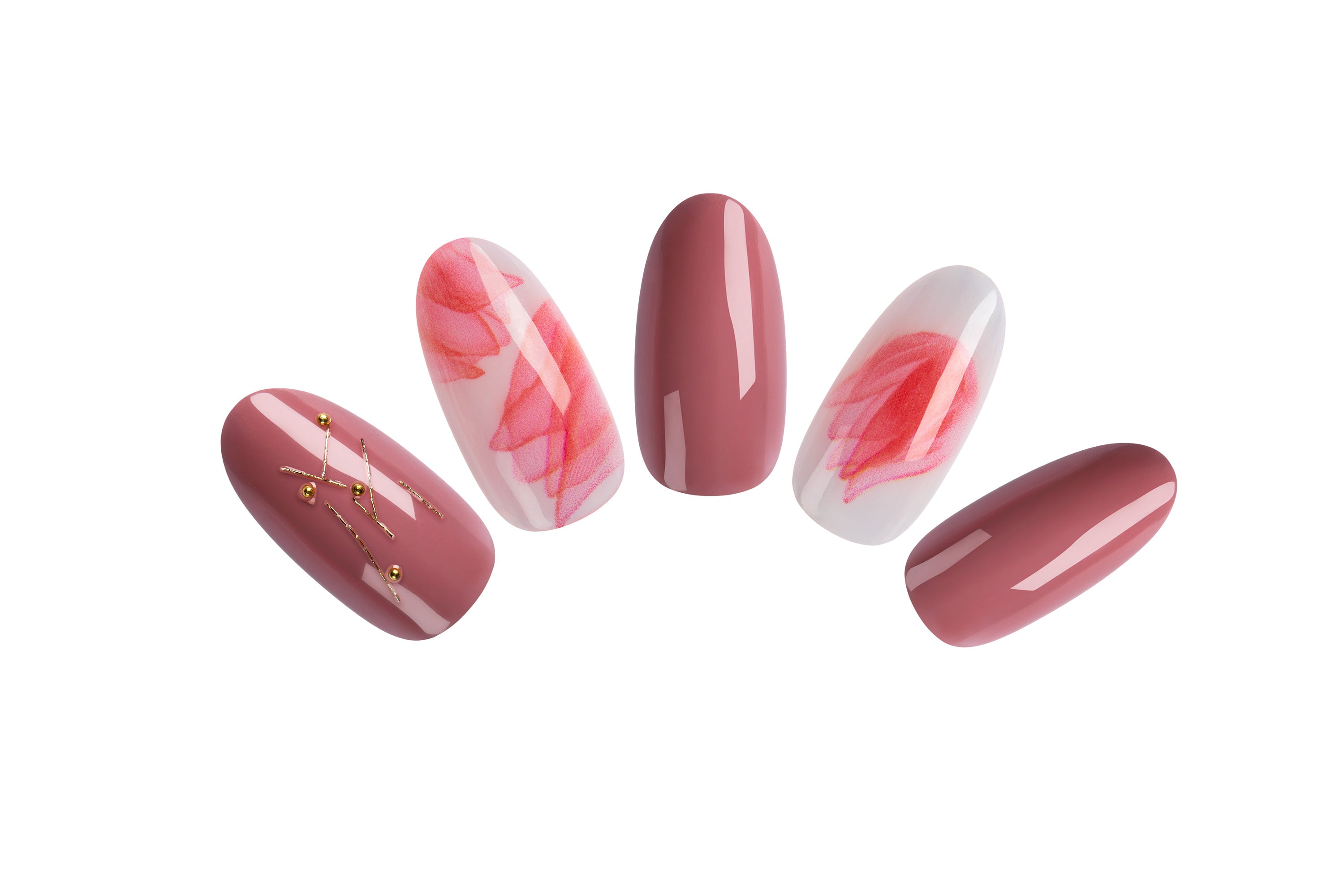 Floating Watercolor Flower