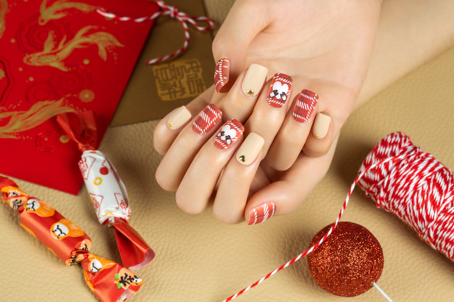 Red Plaid Box