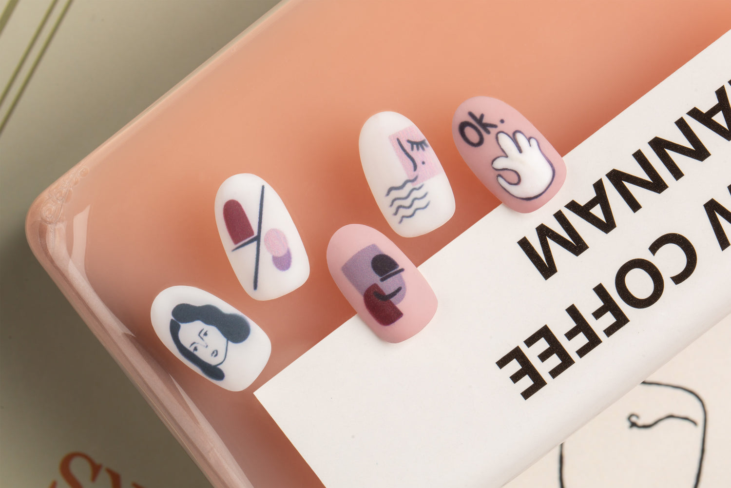 Girl with curly hair