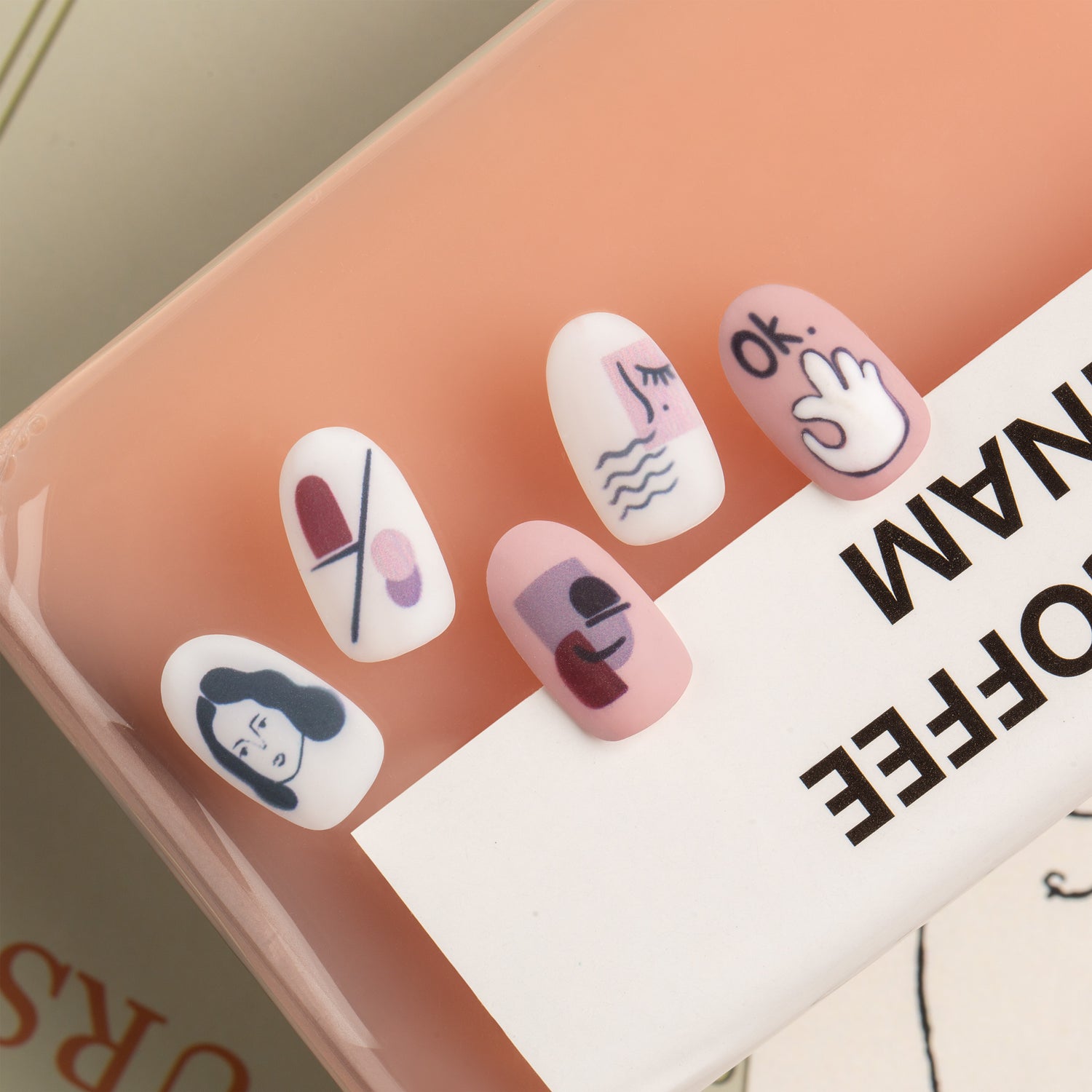 Girl with curly hair