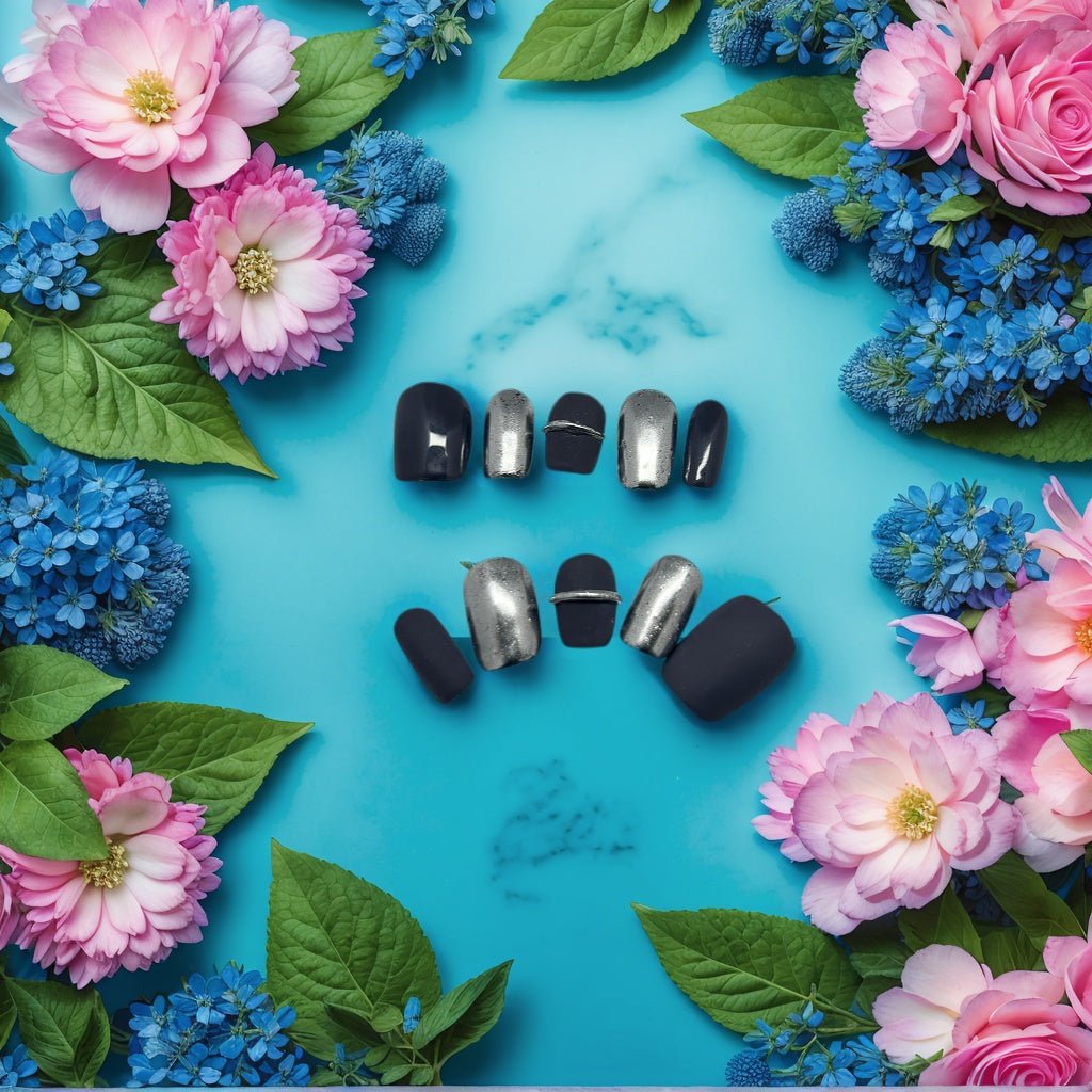 Silver Mirror and Blue Sky