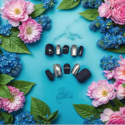 Silver Mirror and Blue Sky