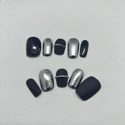 Silver Mirror and Blue Sky