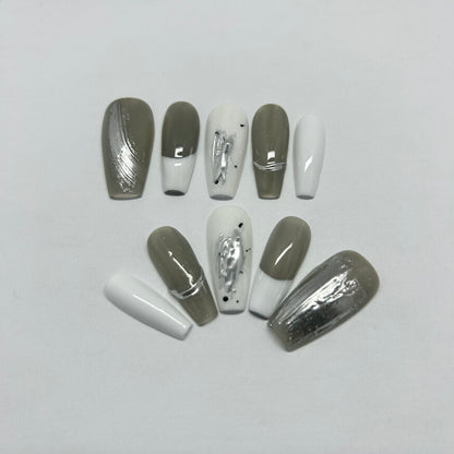 High Frenchtip with Silver Liners