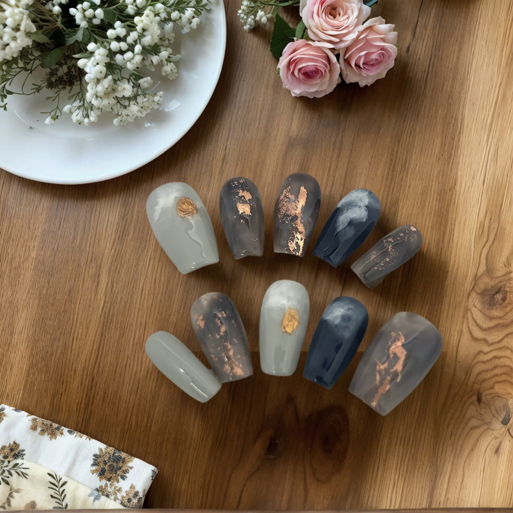 Rose Gold Cracking Pieces