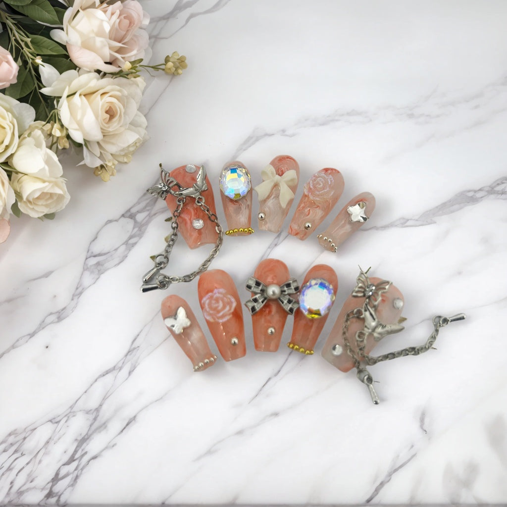 Double Butterfly with chain