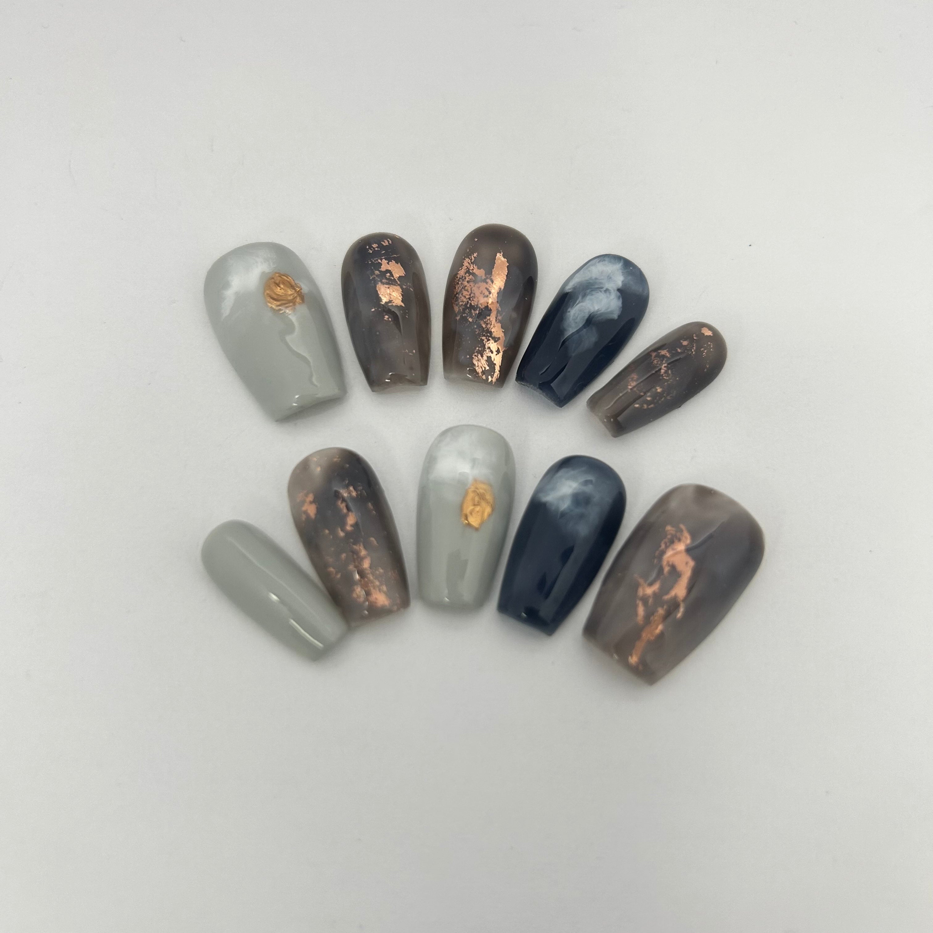 Rose Gold Cracking Pieces