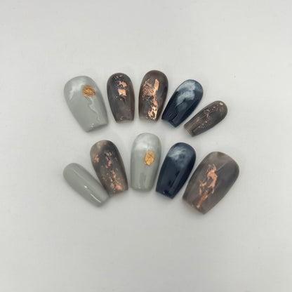 Rose Gold Cracking Pieces