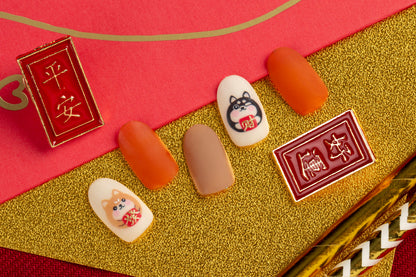 Adorable Pet for New Year Celebration