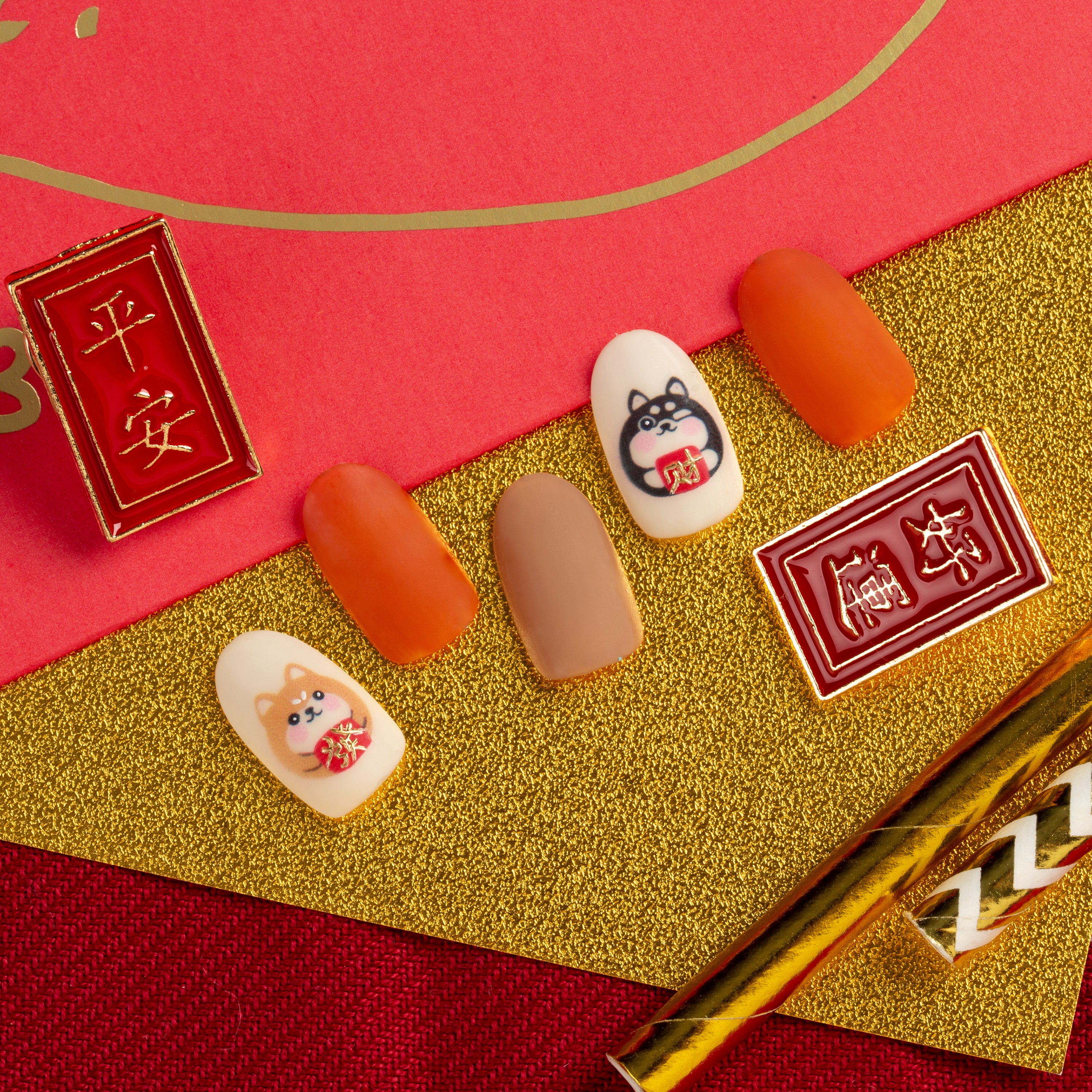 Adorable Pet for New Year Celebration