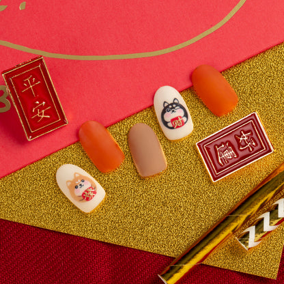 Adorable Pet for New Year Celebration